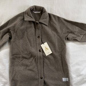 ANIANBING Women's Brown Jacket